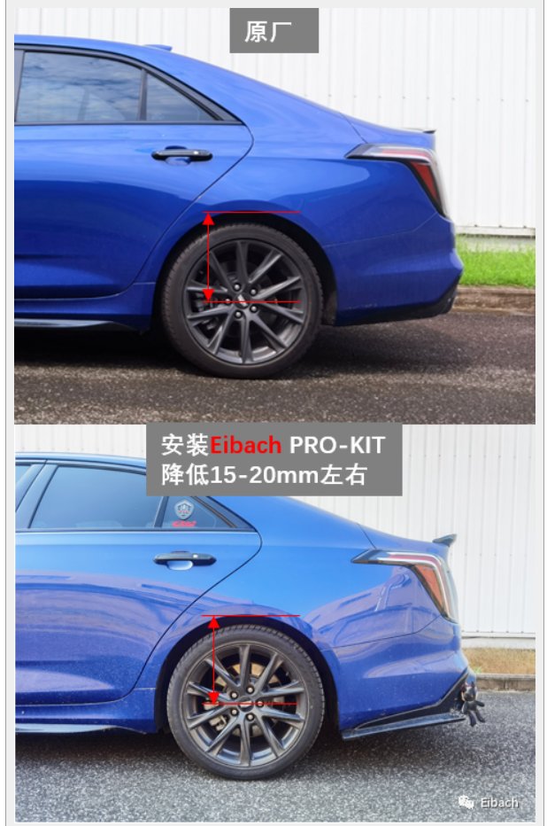 最新发布 | 凯迪拉克 CT4 x 艾巴赫高性能弹簧PRO-KIT(图5)