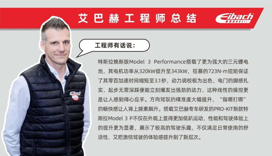 最新发布｜特斯拉Model 3焕新版 Performance x 艾巴赫高性能弹簧PRO-KIT(图2)