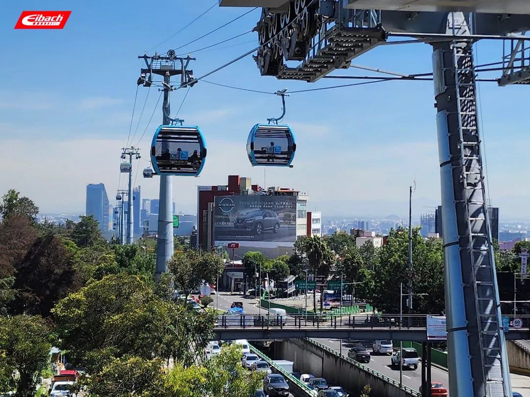 艾巴赫工业弹簧｜助力墨西哥城“Cablebus”缆车漫步天际(图2)